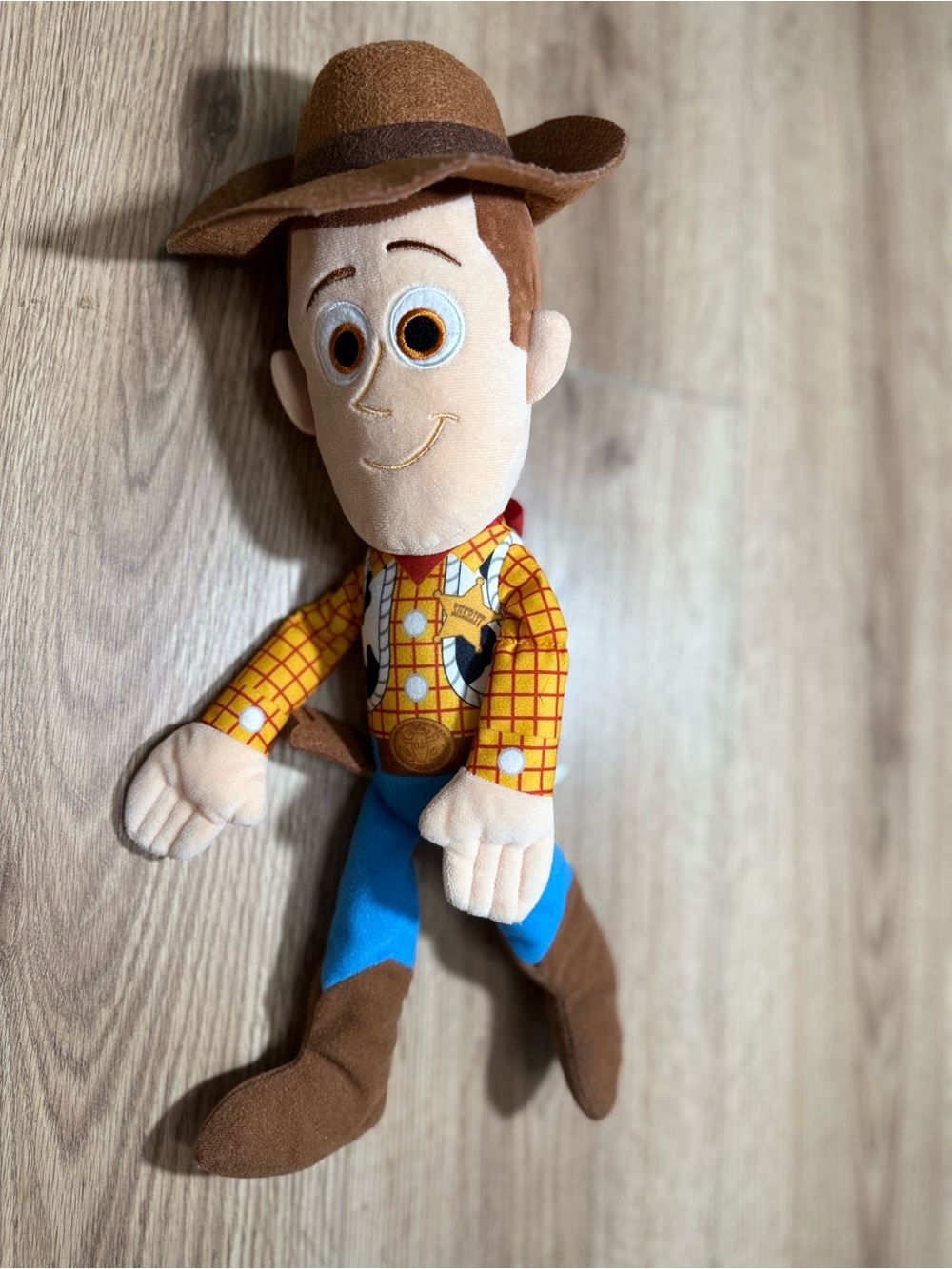Woody Cowboy Plush Toy - Brown,‎ Yellow, Blue